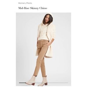 NWT Banana Republic Sloan Chino, Size 2